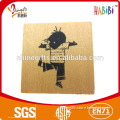 Lovely wooden stamps square stamp